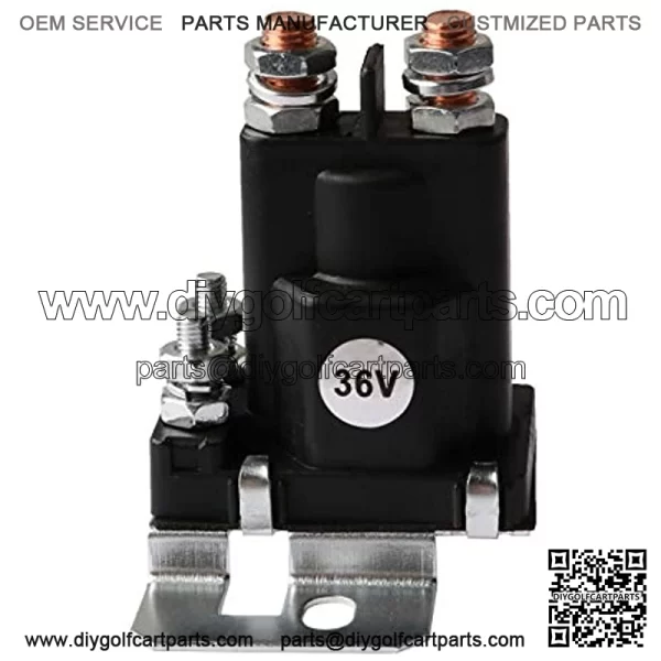 Solenoid Relay 36 Volt 4 Terminal Fits for Club Car DS 1120 Silver Golf Cart 1019759-01 - Image 2