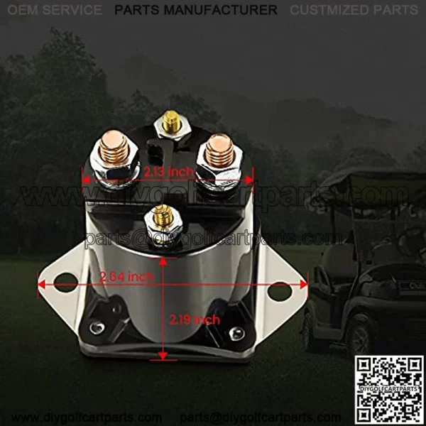 5Pcs/Set 36V Solenoids 4 Terminals 8016 for Club Car Golf Carts 1976-1998 - Image 3
