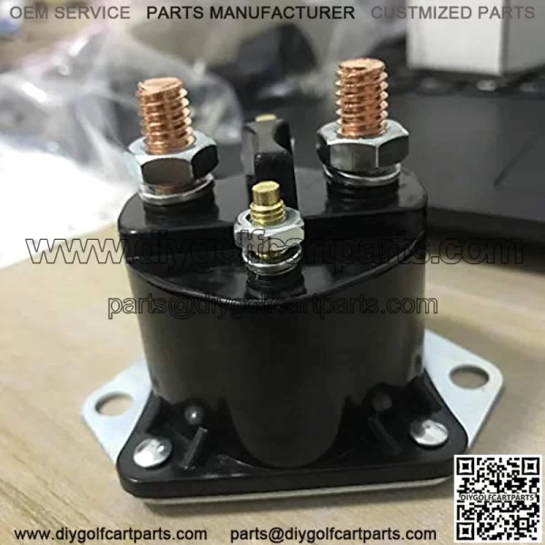 12V Gas Golf Cart Solenoid for Club Car 1984 - Newer DS Precedent Replaces - Image 2