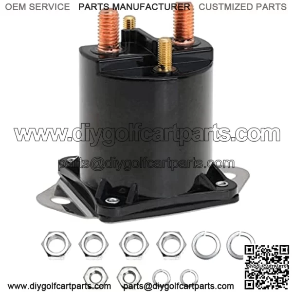 36V Electric 4 Terminal Golf Cart Solenoid Fit for 1976-1998 Club Car DS Golf Cart Replace 8016 1PCS - Image 4