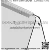 Fit 1994-2014 EZGO TXT Acrylic Folding Windshield Golf Cart Part Clear Fold Down - Image 3