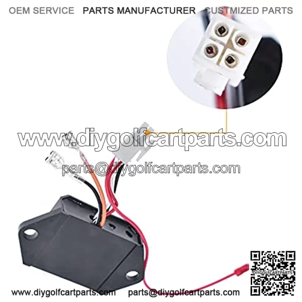 CDI Ignitor 72562-G01 GC107 Golf Cart Replacement Igniter Fit for 1991-2002 EZGO Golf Cart 4-Cycle Gas Engines - Image 3