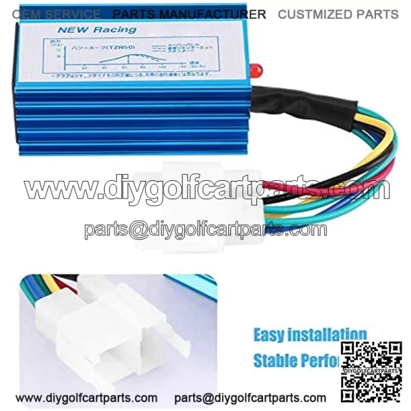 AC Racing CDI, 6 Pin Racing CDI Box Ignition Coil for Motorcycle 125cc 150cc 200cc 250cc Pit Bike Scooter ATV - Image 4