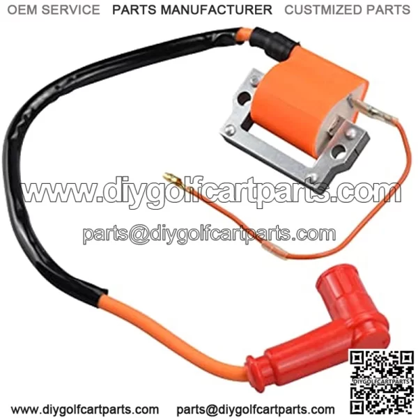 Kit de buj??a de bobina de encendido y encendido CDI para Yamaha Gas Golf Carrito G1 2 Ciclo 1979-1986 Reemplaza 10-85540-20-00,355-82310,8H4-82310-20-00 - Image 3