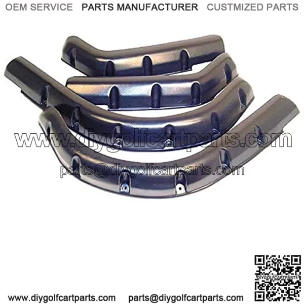 Revenge Golf Cart Parts & Accessories Golf Cart Fender Flare, Set of 4, E-Z-Go TXT (1995+) - Image 2