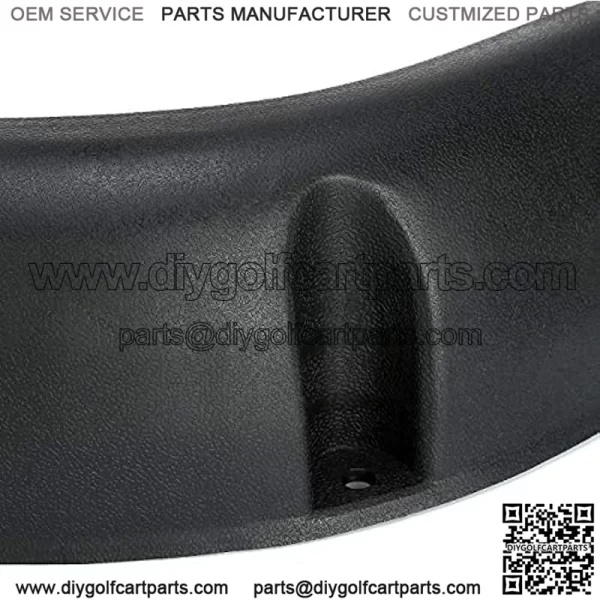 Golf Cart Front Rear Fender Flares for Club Car DS 1993-up, with Metal Hardware, Set of 4 - Image 3