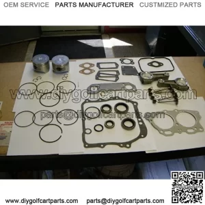 Golf CART Engine Rebuild KIT & GASKETS 295CC with Standard Piston and Rings. Lower 48 US States ONLY! Robins Engine 1996-2002