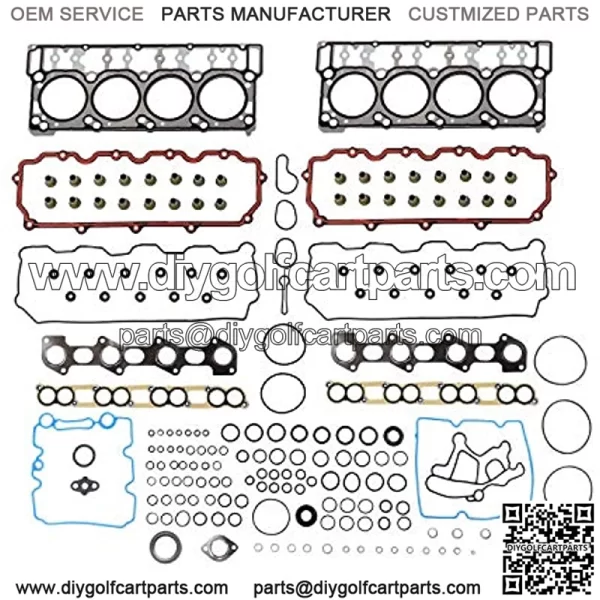 DNJ HGS4215 MLS Head Gasket Set for 2003-2010 / Ford/E-350 Club Wagon, E-350 Super Duty, Excursion, F-250 Super Duty, F-350 Super Duty / 6.0L / OHV / V8 / 32V / 363cid