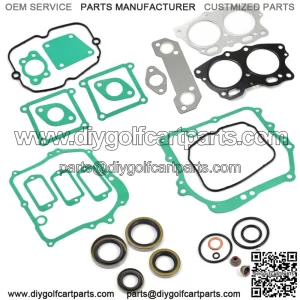 For EZGO Gas Golf Cart 1991-2008 295cc Engine Rebuild Gasket & Seal Kit 7608902