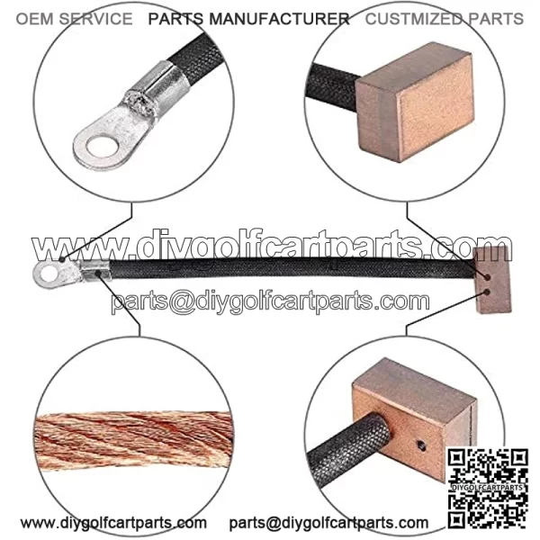 Golf Cart V-Glide Wiper Brush. Switch Brush for Club Car Electric 1988-up DS Cars - Image 2