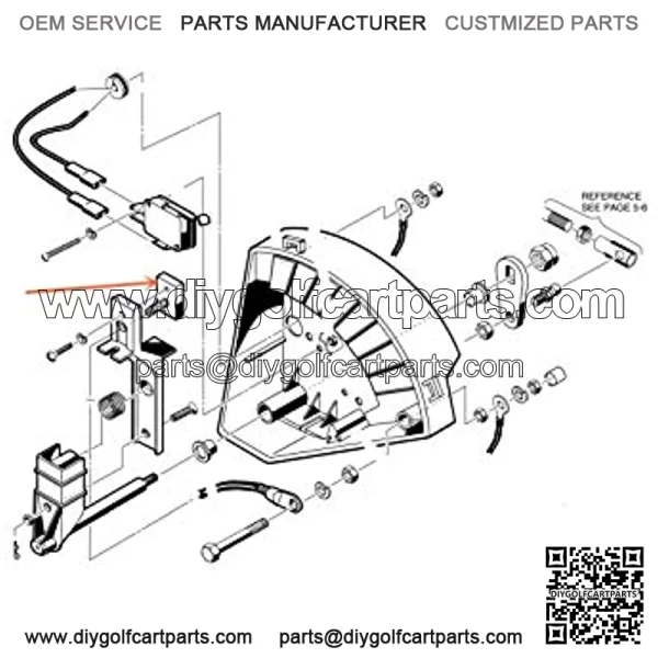 Golf Cart V-Glide Wiper Brush. Switch Brush for Club Car Electric 1988-up DS Cars - Image 4