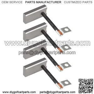 Golf Cart Starter Generator Brush Kit for EZGO Club Car Yamaha 101869301 (4/set)