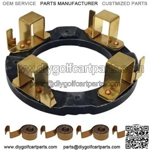 Replacement Brush Holder for Motors - Includes Springs (Works for MOT-A1, A2, A4, B2, D2)