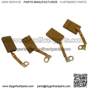 EZGO Starter Generator Brush Set - Set of 4 (For EZ-GO Gas 1980+, Club Car 1984+, Yamaha 1978+)
