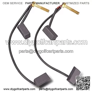 Motor Brush Set 36 & 48-Volt Fits Club Car 1994-up & Golf Cart Yamaha Electric G8, G9, G14 & G16. (2/ Package)
