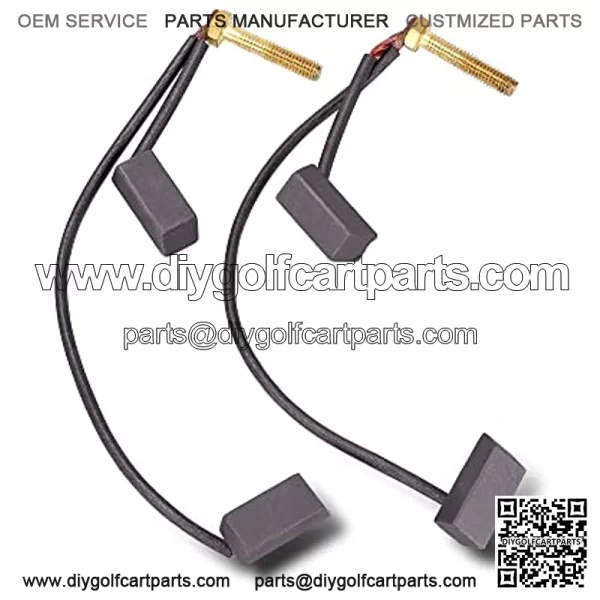 Motor Brush Set 36 & 48-Volt Fits Club Car 1994-up & Golf Cart Yamaha Electric G8, G9, G14 & G16. (2/ Package)