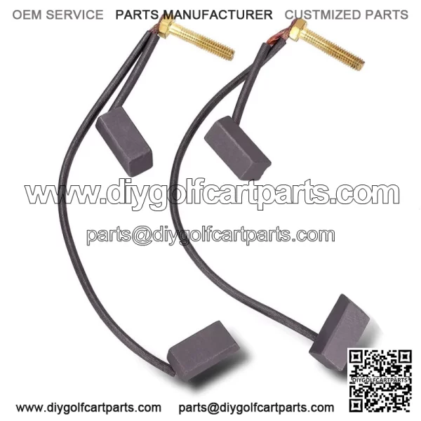 2pcs Golf Cart Motor Brush for 94+ Club Car & for Yamaha G8 G9 G14 G16 E 1017946
