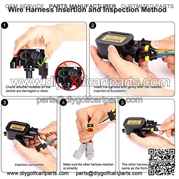 4 Conversion Throttle Potentiometer Fits for Precedent Golf Cart Club Car DS Replace 103850401 105116301 - Image 2