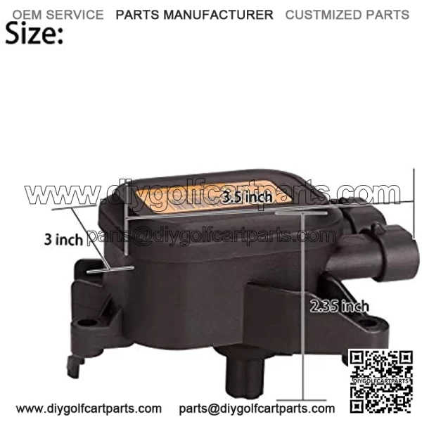 MCOR 4 Throttle Potentiometer for Club Car DS & Precedent 2012-up Golf Cart, Replaces OEM# 105116301, 103850401(MCOR 3) - Image 2