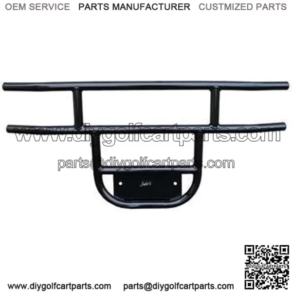 Lift Kits DS (81-Up) Golf Cart Brush Guard Powder Coated Black - Image 2