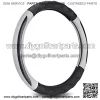 Anti Slip Steering Wheel Cover for Most of Golf Cart(not Include EZGO) - Black Gray