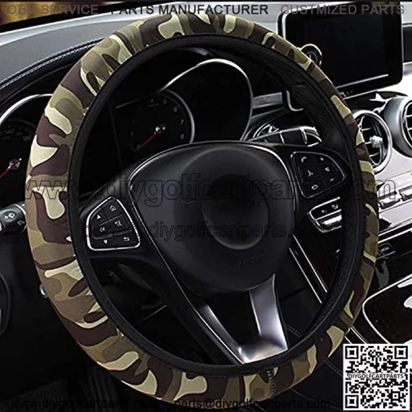 Golf cart Small Steering Wheel Covers for Yamaha Club car Polaris Ranger Boat Outdoor 13-13.5-13 3/4 inch camo - Image 3