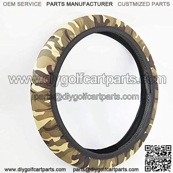 Golf cart Small Steering Wheel Covers for Yamaha Club car Polaris Ranger Boat Outdoor 13-13.5-13 3/4 inch camo - Image 4
