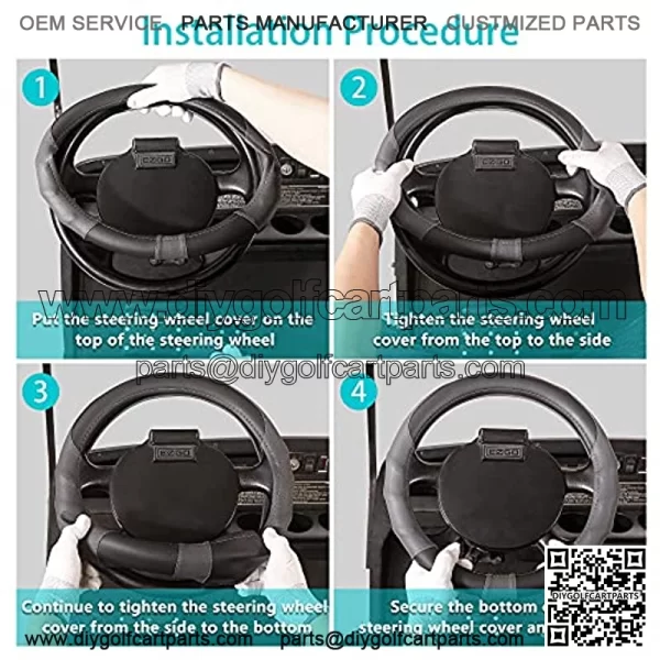 Golf Cart Steering Wheel Cover for TXT & RXV - Image 5