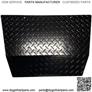 EZGO TXT Golf Cart Black Diamond Plate Front Shock Cover