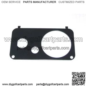 EZGO Key Switch Console Plate w/ Fuel Gauge & Oil Light (For EZ-GO Gas Carts)