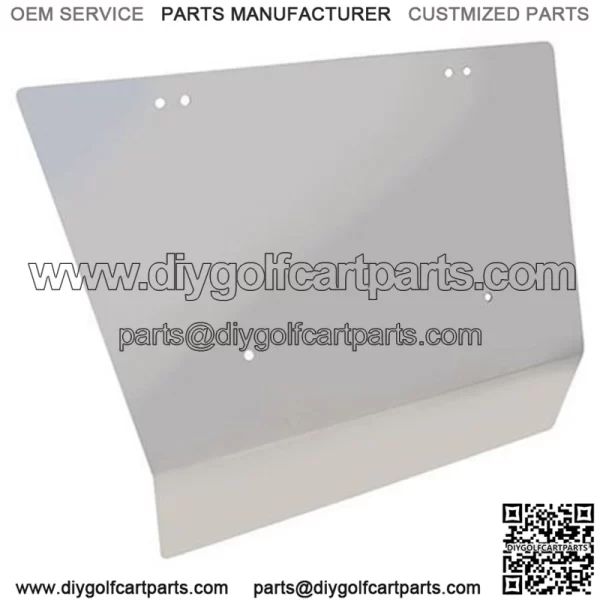 EZGO Marathon/ Medalist/ TXT Stainless Steel Front Shield (Fits ALL 1989+)