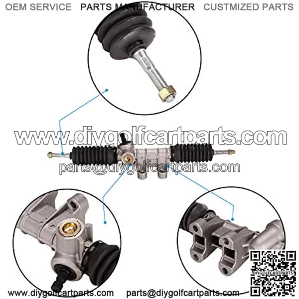 Golf Cart Steering Gear Box Assembly Compatible with Golf Cart Yamaha Drive G29 Gas & Electric, Replaced Part JW1-F3400-00 - Image 2