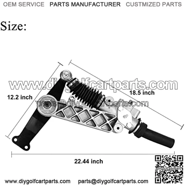 Golf Cart Steering Box Assembly for EZGO TXT 1994-2001, OEM# 70147g02 70723g02 70314g02 - Image 3