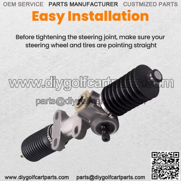 Steering Gear Box Assembly / Steering Rack For DS Club Car 84+ Golf Cart 1012452 - Image 4