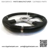 Universal 14" Steering Wheel Black/Chrome for Club Car, E-Z-GO, Yamaha Golf Cart - Image 5