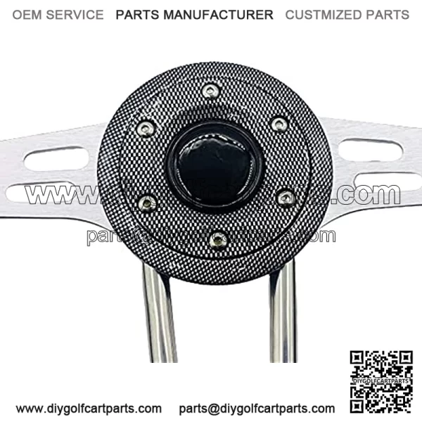 13 inches Golf Cart Steering Wheel For Most Golf Club Car and Yamaha (5166-04) - Image 4