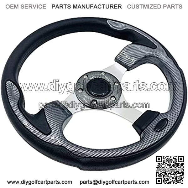 Universal 12.5?? Golf Cart Steering Wheel for Golf Cart Club Car Yamaha 320mm EZGO Steering Wheel Fit Club Car DS and Precedent - Image 3