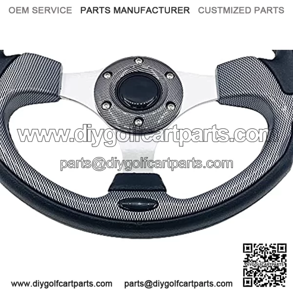 Universal 12.5?? Golf Cart Steering Wheel for Golf Cart Club Car Yamaha 320mm EZGO Steering Wheel Fit Club Car DS and Precedent - Image 5