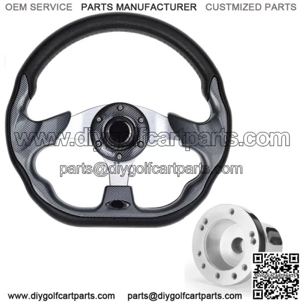 Golf Cart Steering wheel And Hub Adapter Fit Ezgo RXV TXT Golf Cart Only