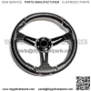 Club Car Precedent Golf Cart Steering Wheel 13 Inch Carbon Fiber w/ Adapter - Image 4
