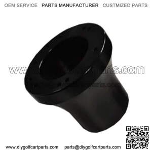 Steering Wheel Adapter with 5/6in Hole - Black - for Club Car DS Golf Cart