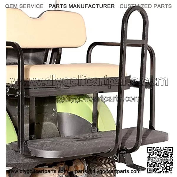 Universal Golf Cart Rear Grab Bar and Trailer Hook with Receiver and Grab Golf Cart on Back for Club Car Yamaha - Image 4