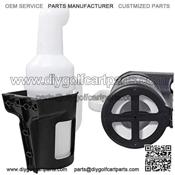 Universal Golf Cart Sand Bottle for Club Car Yamaha,Divots Filler Sand & Seed Bottle with Rattle Proof Holder - Image 2