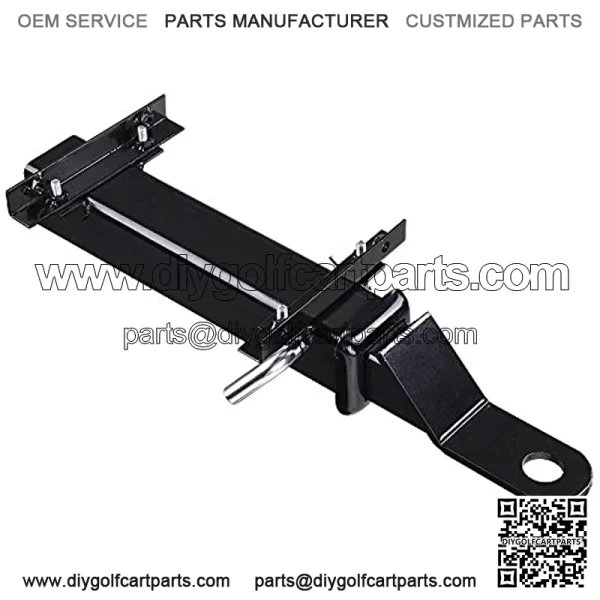 Universal Golf Cart Rear Seat Trailer Hitch with Receiver for Step on Back of Golf Cart - Image 4