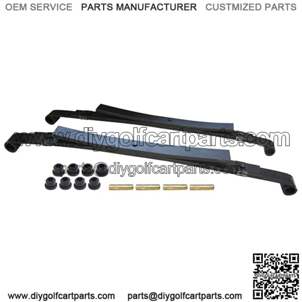 Precedent Heavy Duty Rear Leaf Springs Set (w/ Bushings) - Dual Action