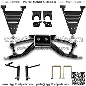 Club Car DS 6?? HD Lift Kit (Years 1982-2003.5 w/Metal Dust Covers)