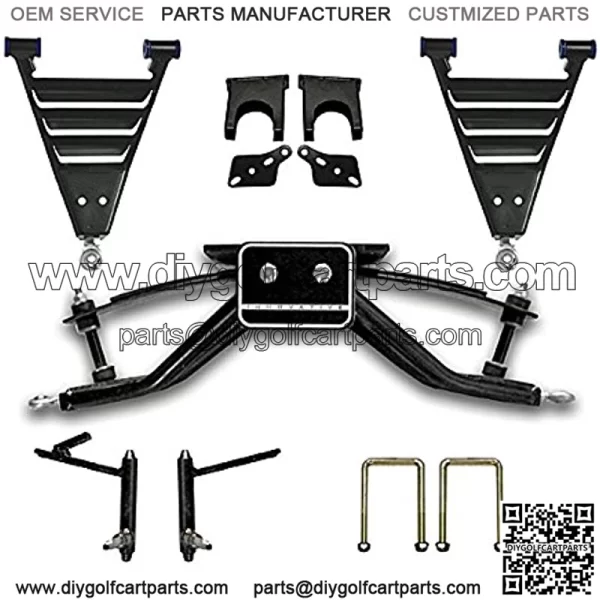 Club Car DS 6?? HD Lift Kit (Years 1982-2003.5 w/Metal Dust Covers)