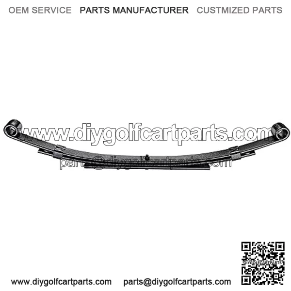 Club Car Heavy Duty Rear Leaf Spring Kit with Bushings & Sleeves for Club Car Golf Cart - Image 2