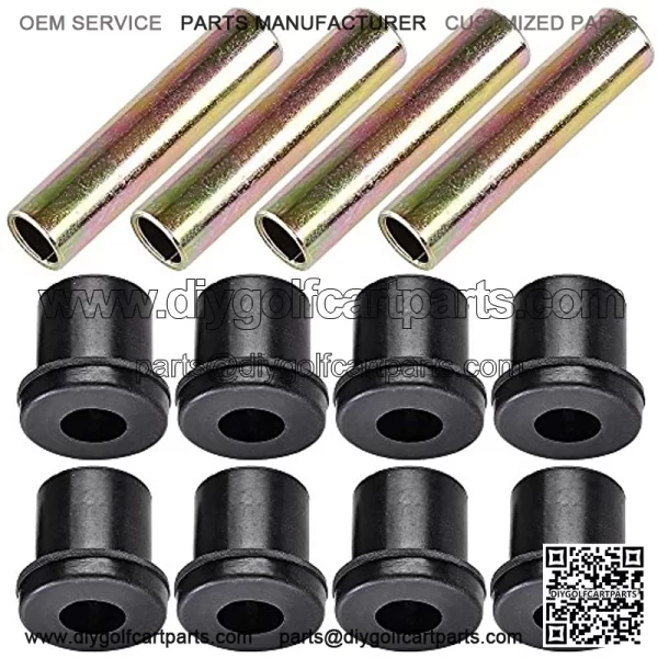 Club Car Heavy Duty Rear Leaf Spring Kit with Bushings & Sleeves for Club Car Golf Cart - Image 4