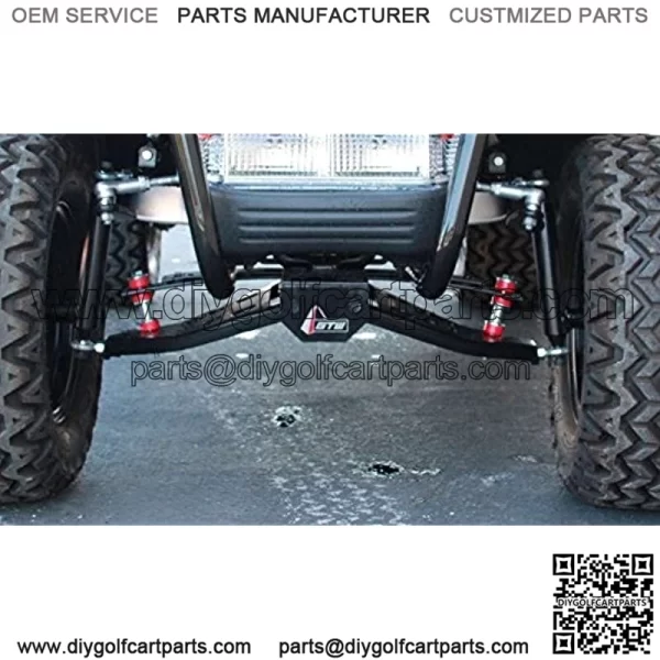 Precedent 6" Double A-Arm Golf Cart Lift Kit (Fits 2004-Up, Gas or Electric) - Image 2